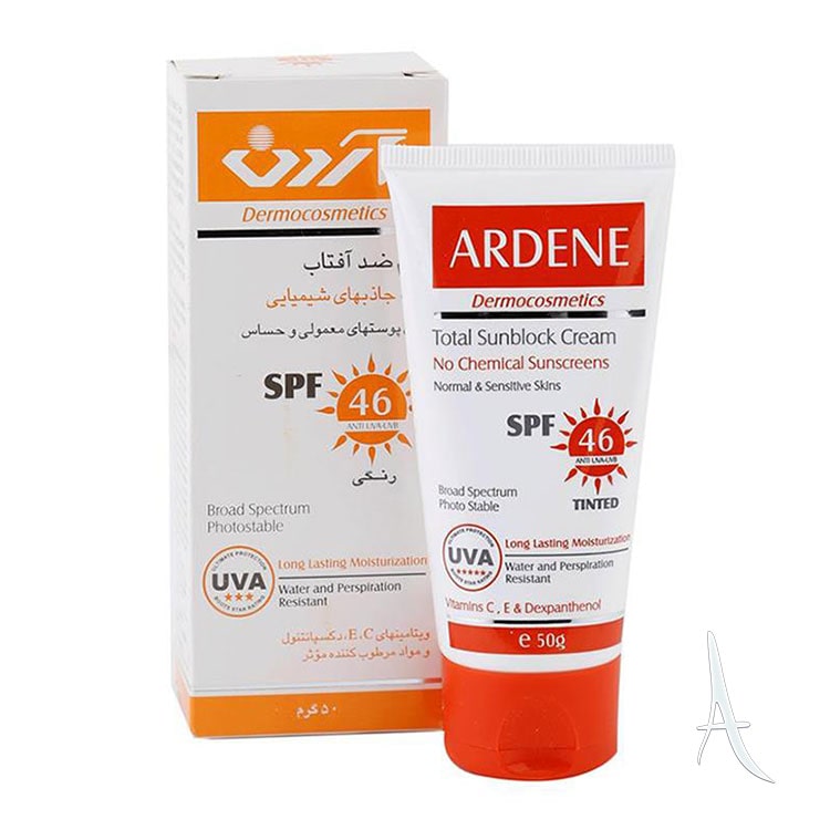 کرم ضد آفتاب رنگی آردن SPF46