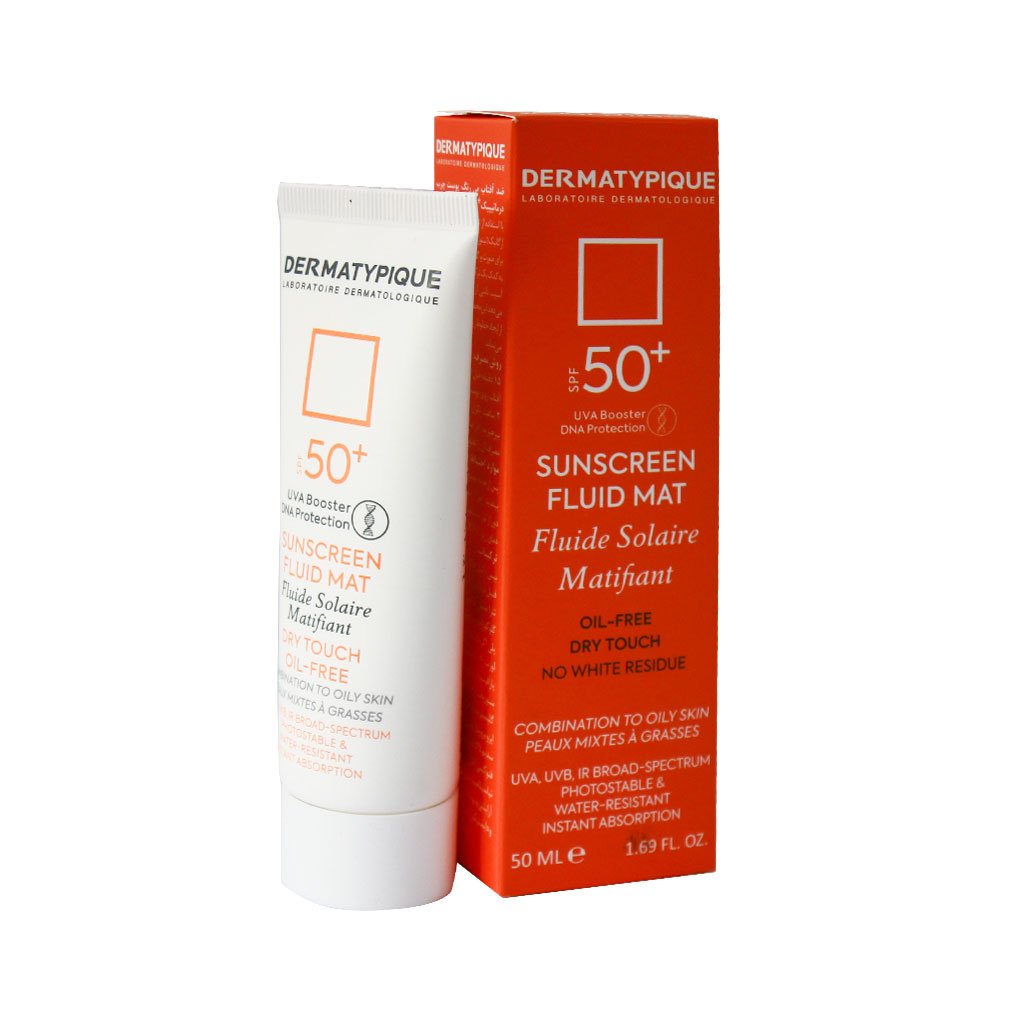 ضدآفتاب رنگی پوست چرب درماتیپیک SPF50