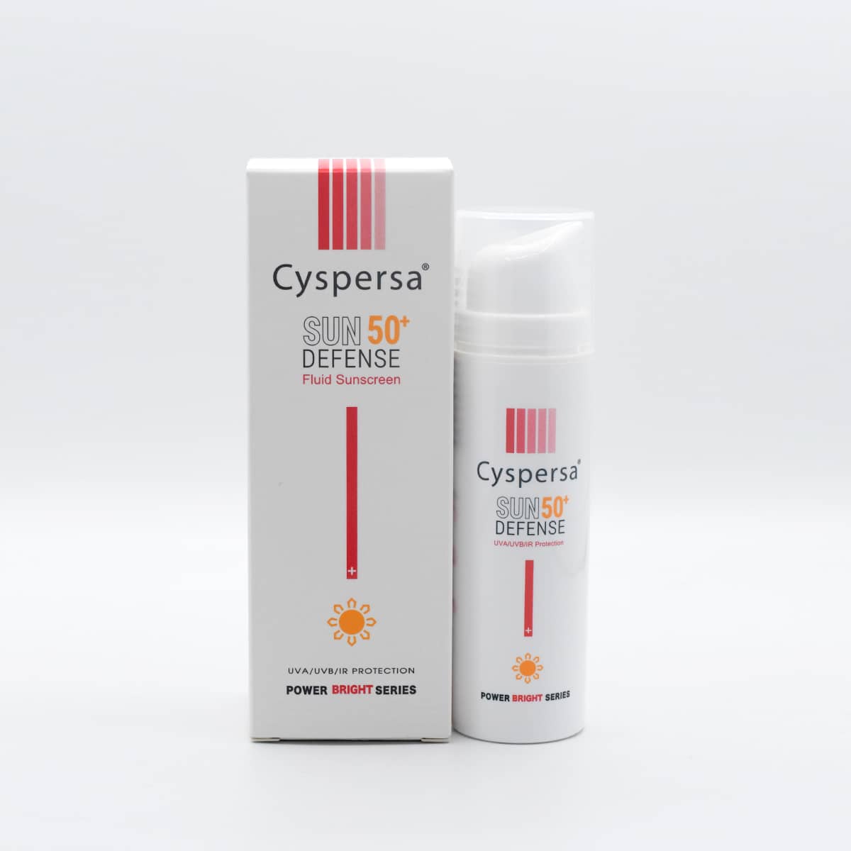 فلوئید ضدآفتاب پاوربرایت SPF50 سیسپرسا