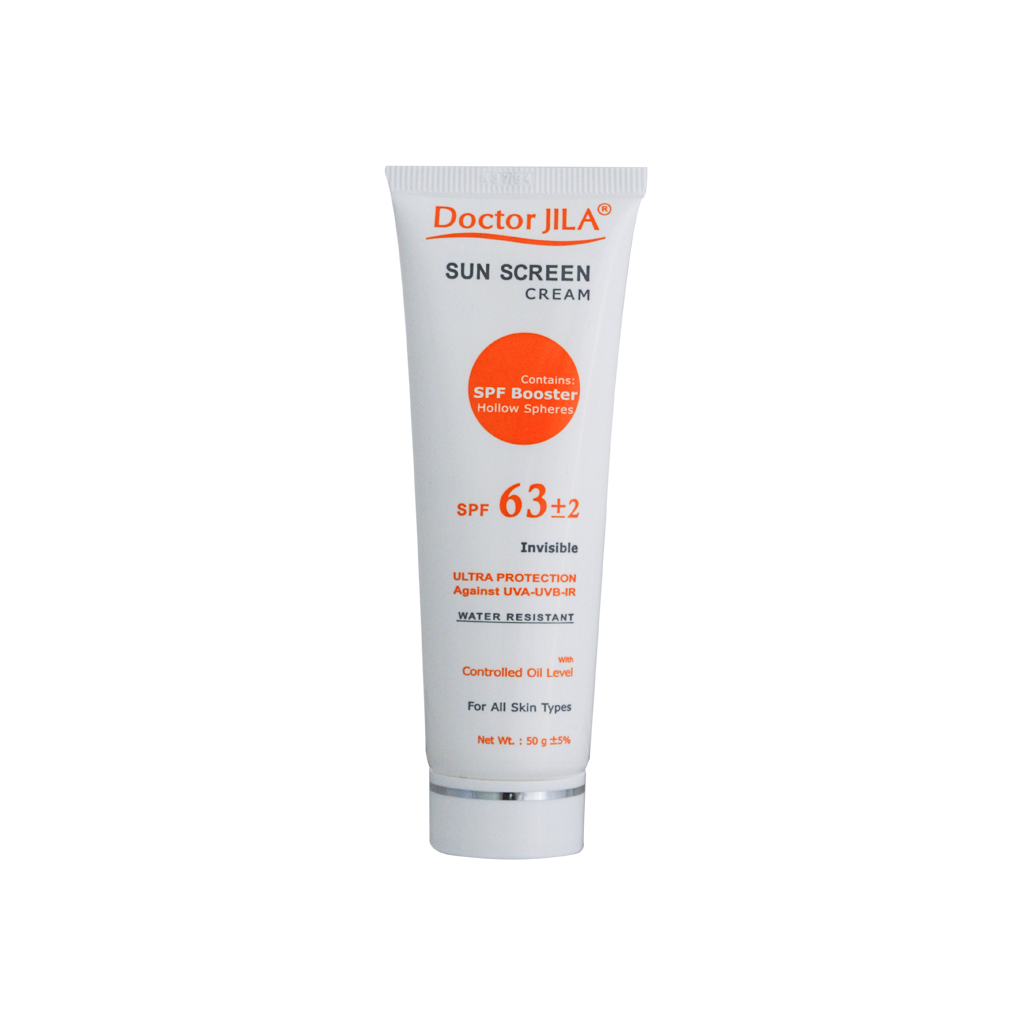 کرم ضد آفتاب دکتر ژیلا SPF63