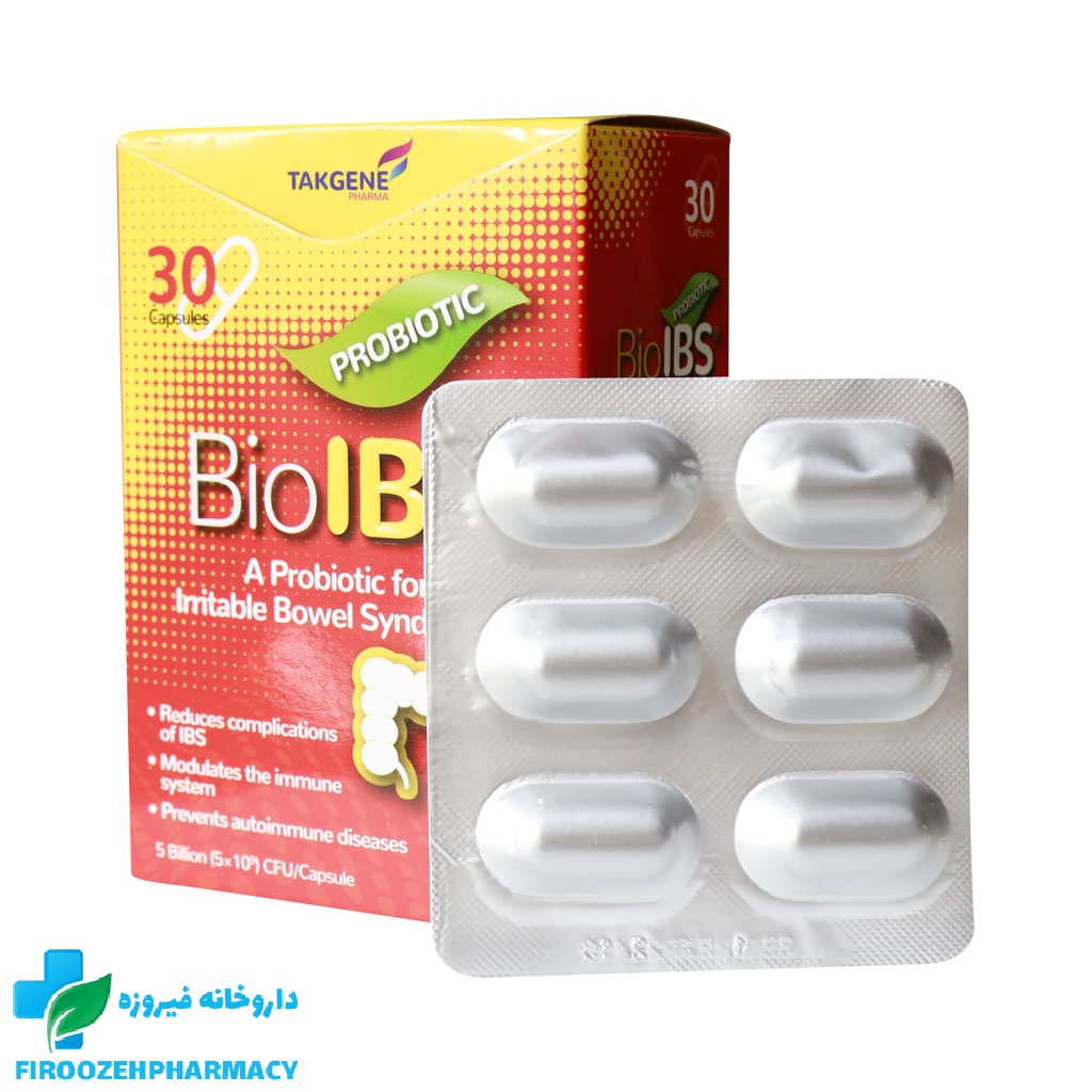 کپسول بایو آی بی اس تک ژن فارما 30 عدد