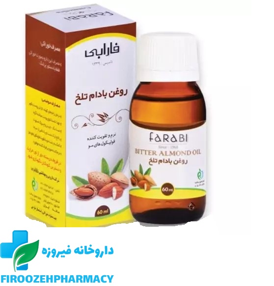 روغن مو بادام تلخ فارابی